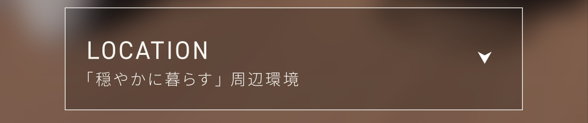 多様な施設が揃い暮らしやすい環境