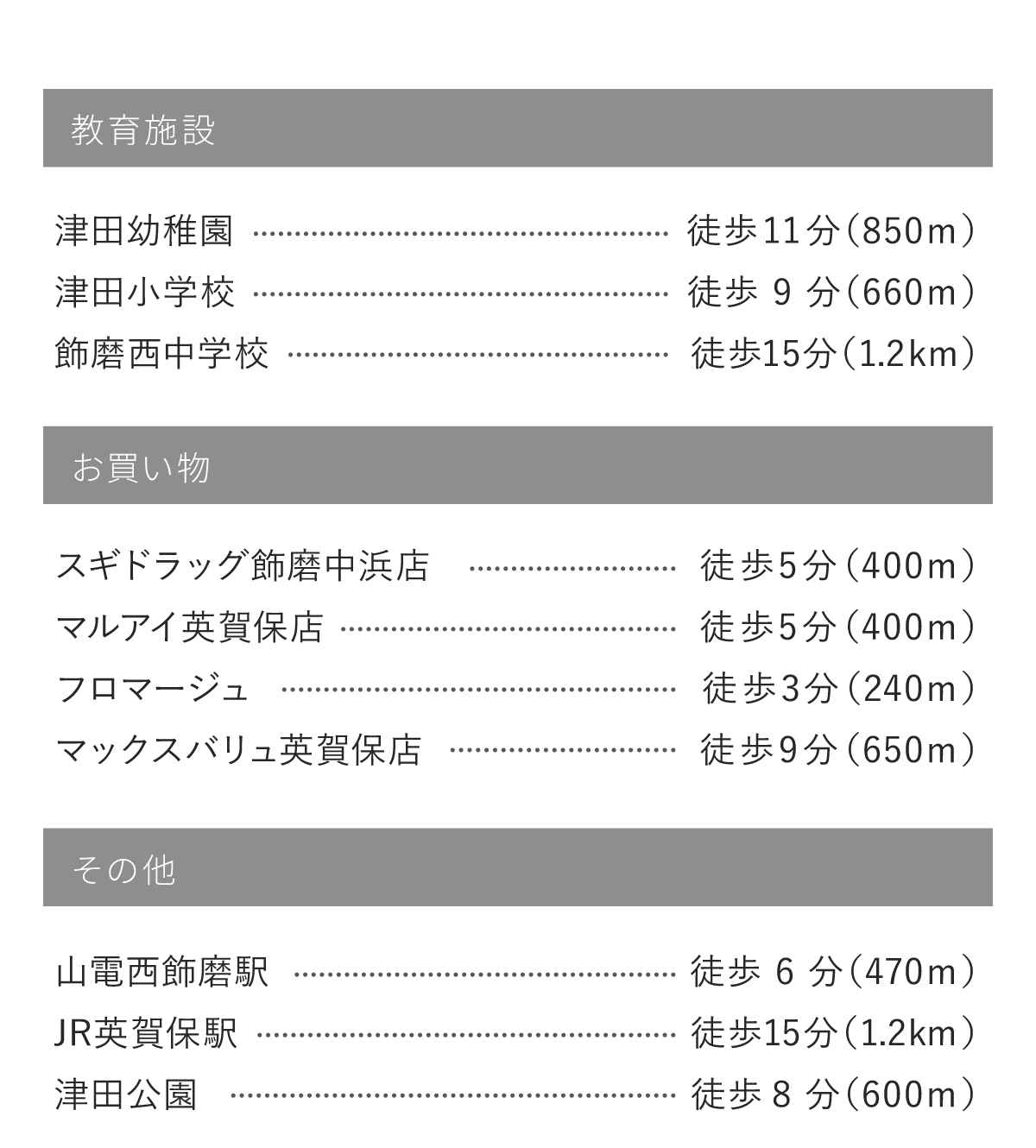 駅・小学校・スーパーが徒歩圏内