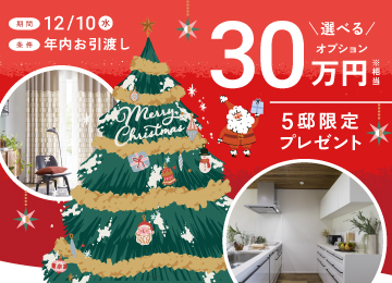 【姫路】選べるオプション30万円相当プレゼント