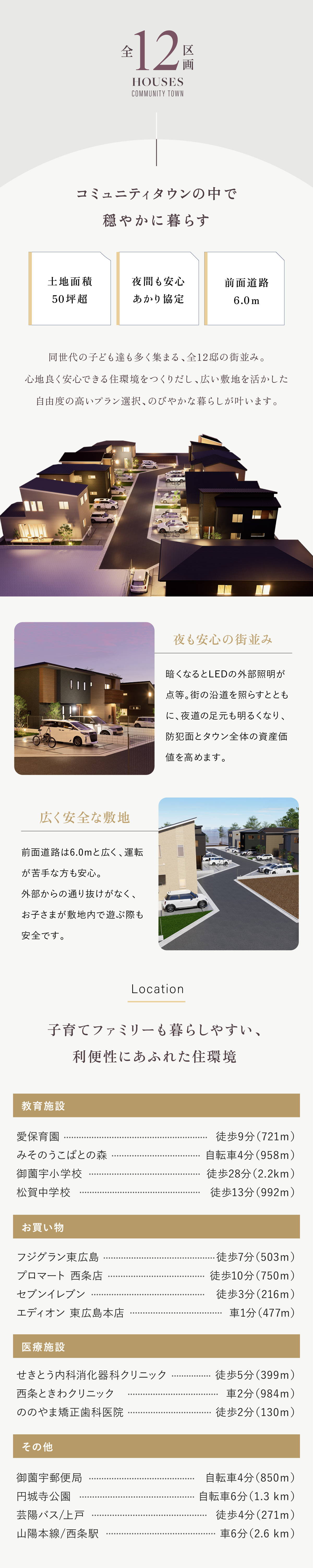 暮らしやすい住環境