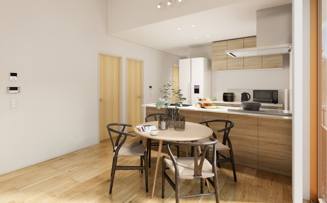 ほぼ平屋/1階ダイニング・キッチン