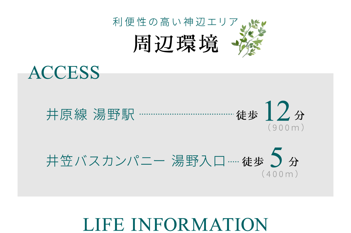井原線 湯野駅徒歩12分／井笠バスカンパニー 湯野入口徒歩5分