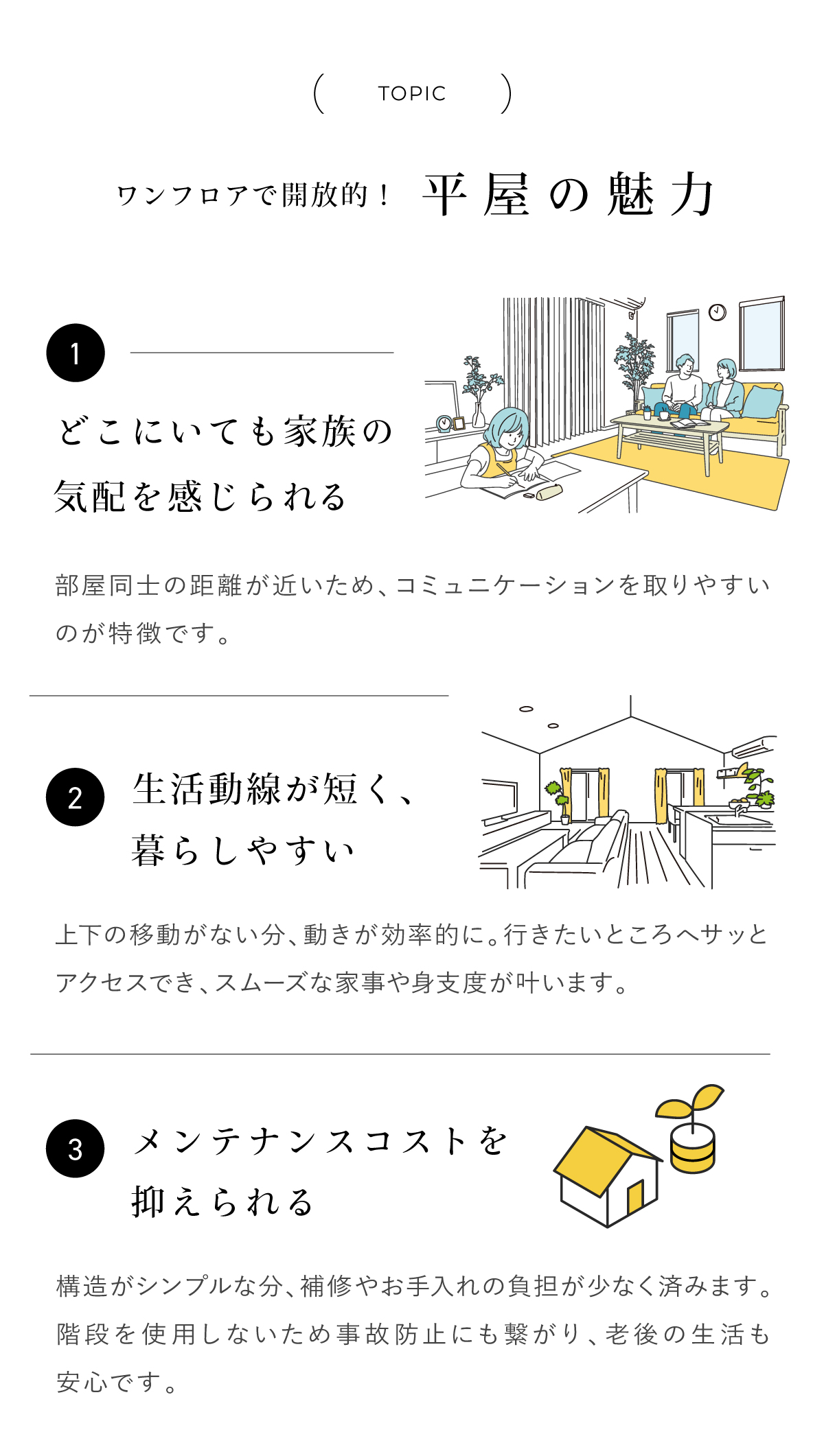 詳しく知る｜平屋の魅力