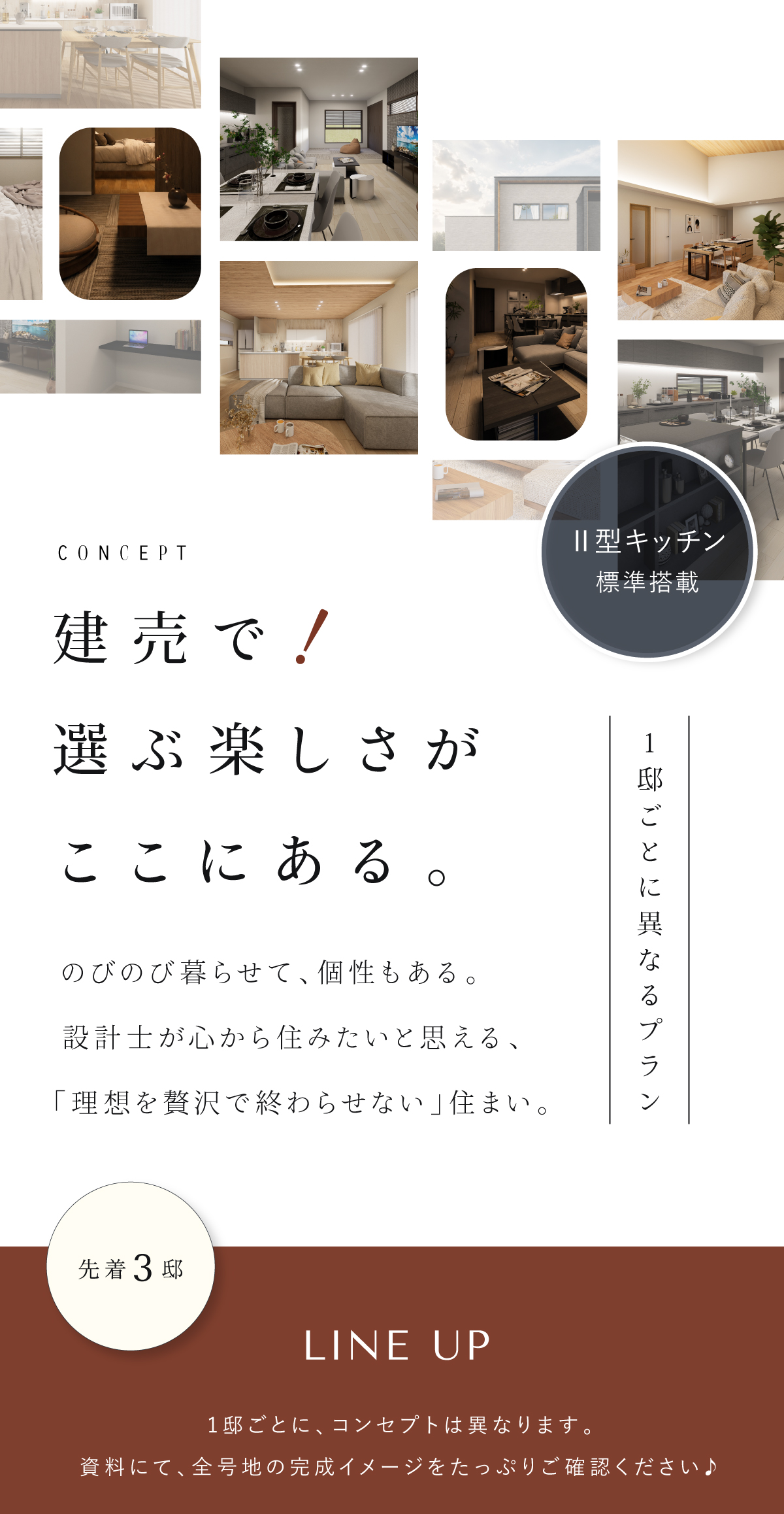 Ⅱ型キッチン標準搭載