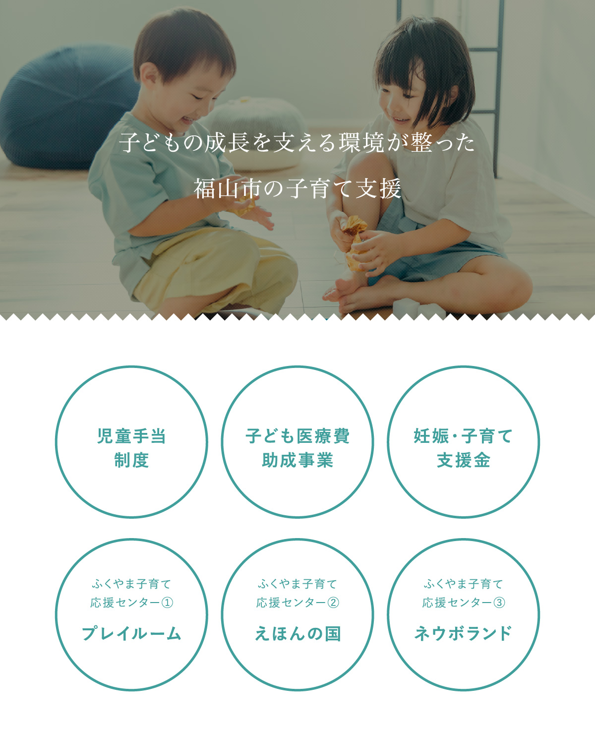 福山市の子育て支援