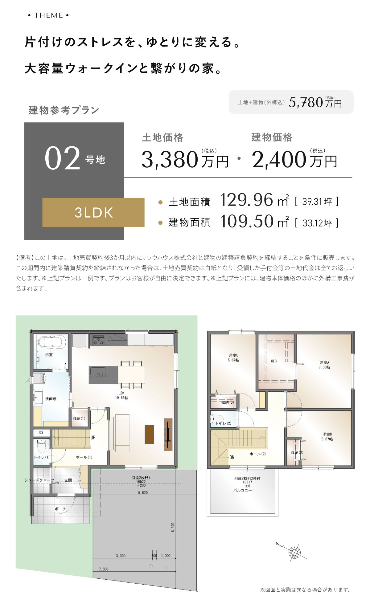 参考プラン例｜2号地