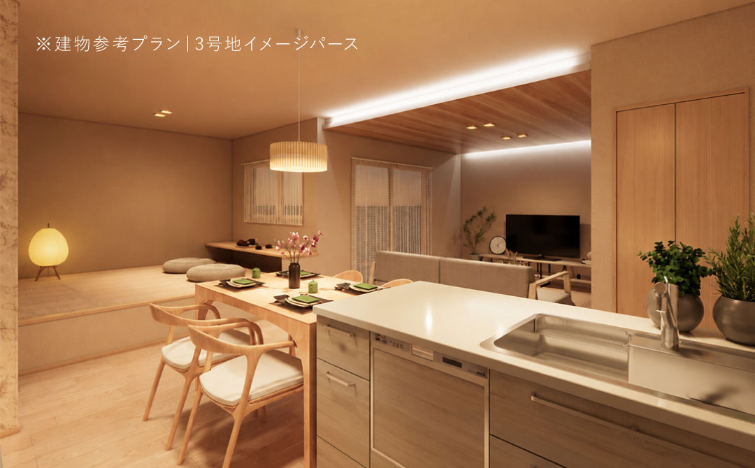 3号地イメージ|Ⅱ型キッチン