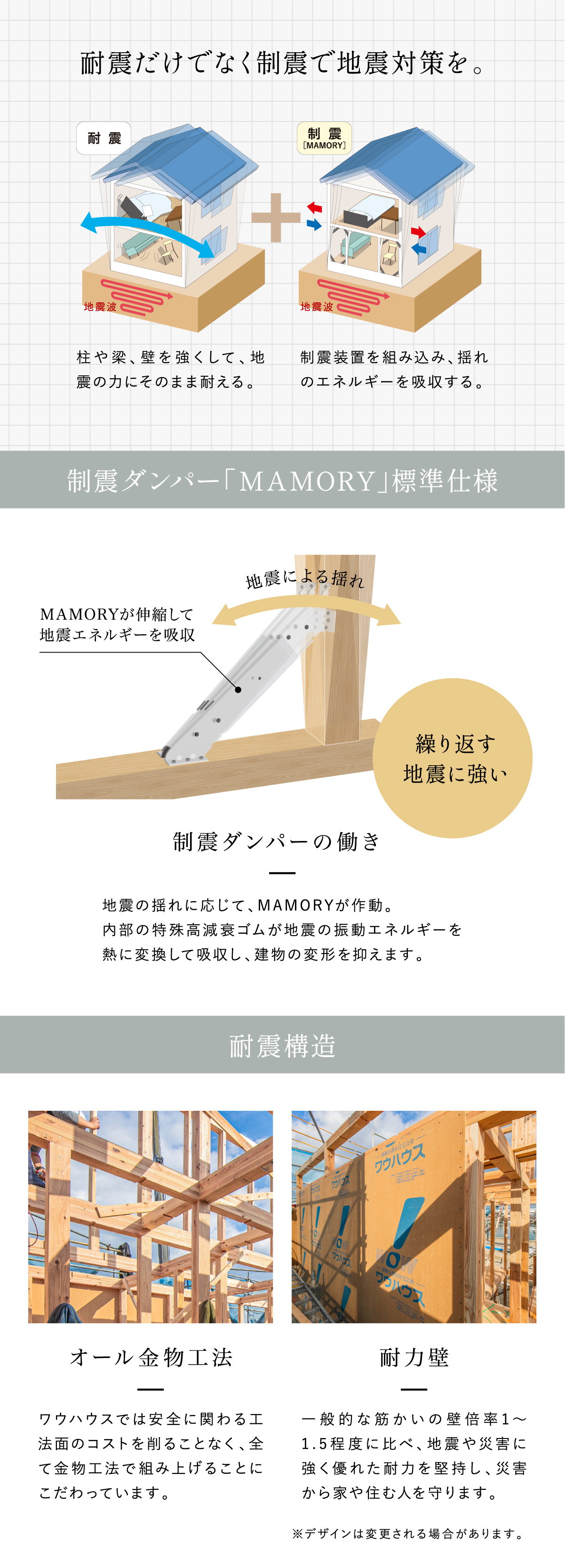 耐震・制震性能